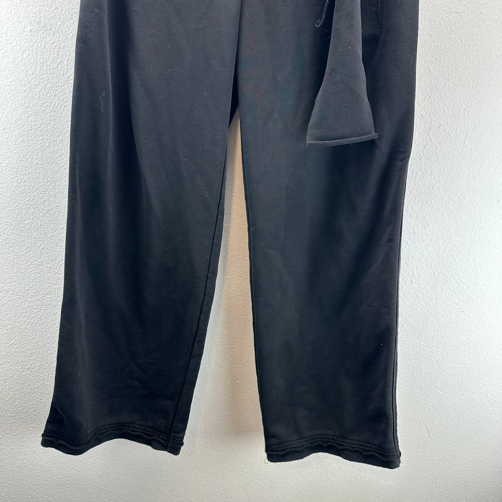 Aakasha Cotton Overlapped Front Pants Black Med Lagenlook Artsy — image 5 of 8